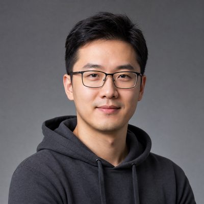李振宇,毒舌电影技术VP,理工男职业照